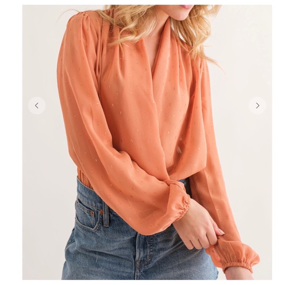 17 Chic and Fabulous V-Neck Wrap Bodysuit - Picture 2 of 8